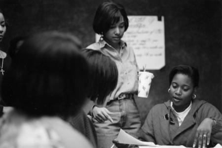 College students in Atlanta, 1990's, via Flickr 